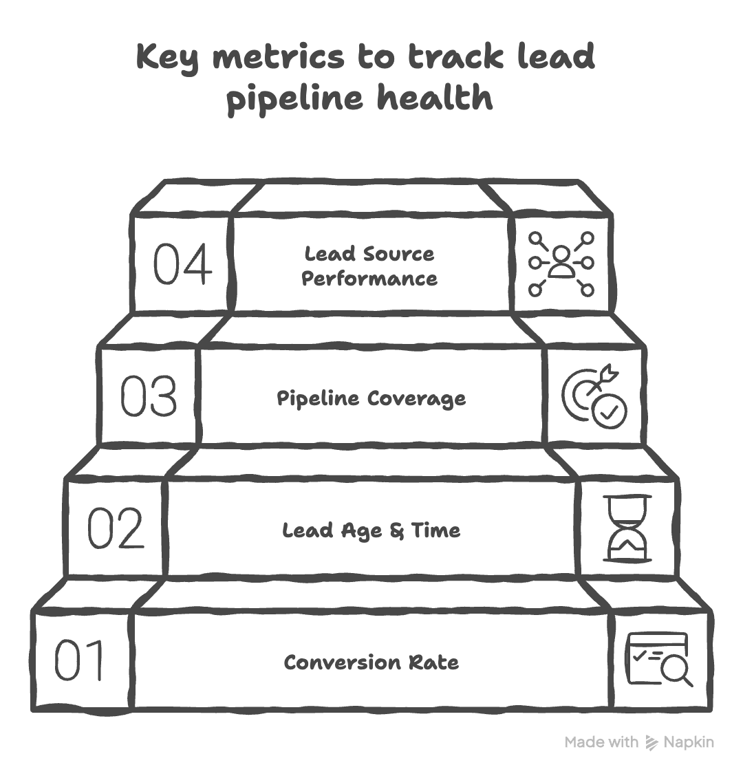 Key metrics of a Lead Pipeline